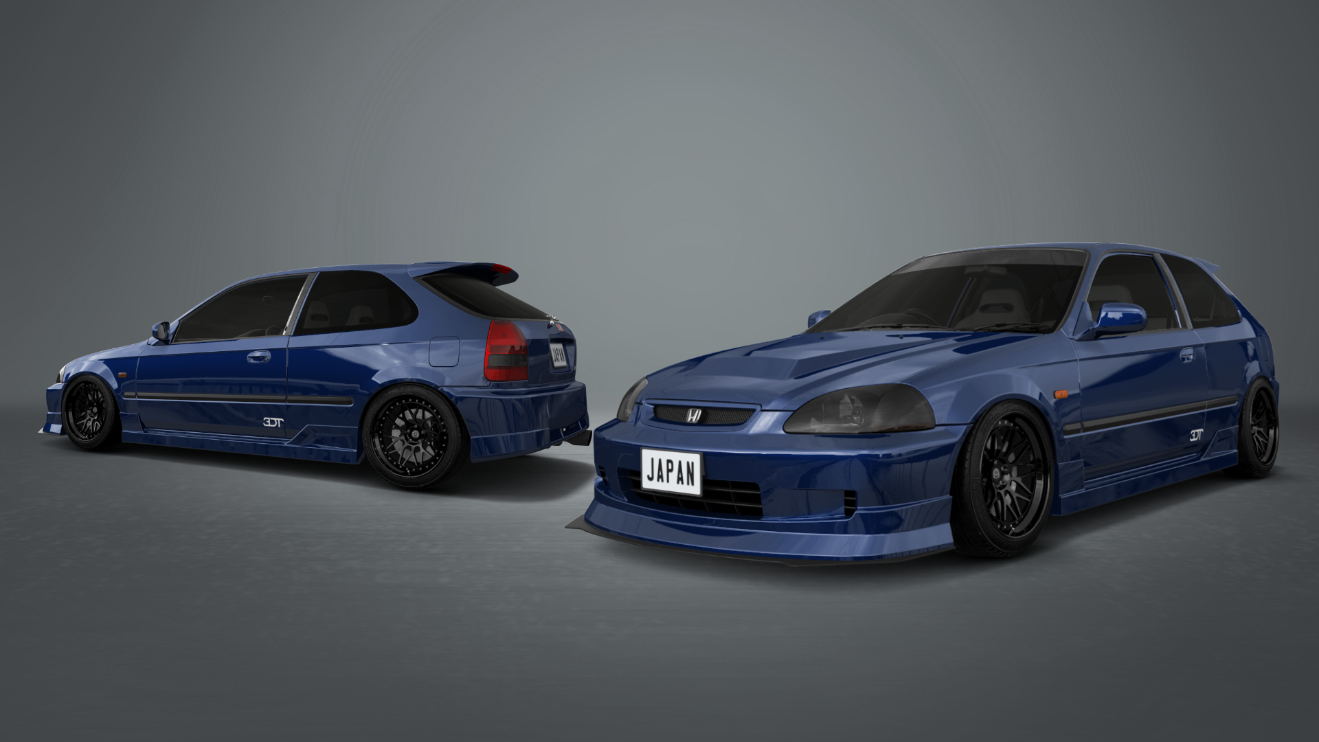 Honda Civic 3 Door Hatchback 1997 Images