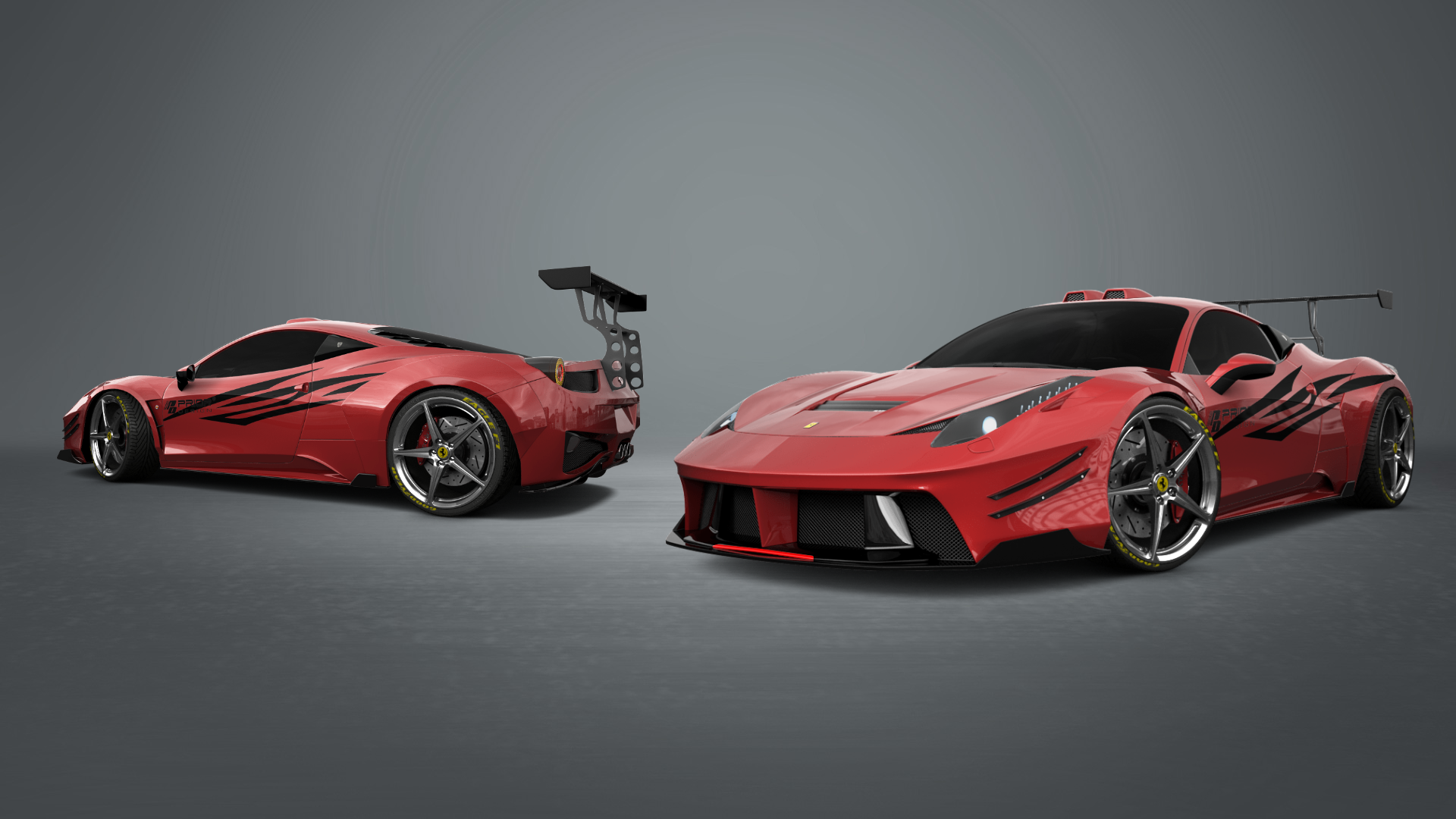 Ferrari 458 Italia 2 door spider 2010 tuning