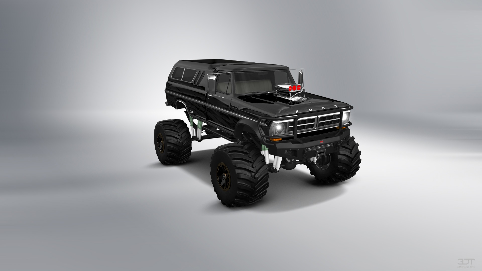 Ford F-250 2 Door pickup truck 1971 tuning