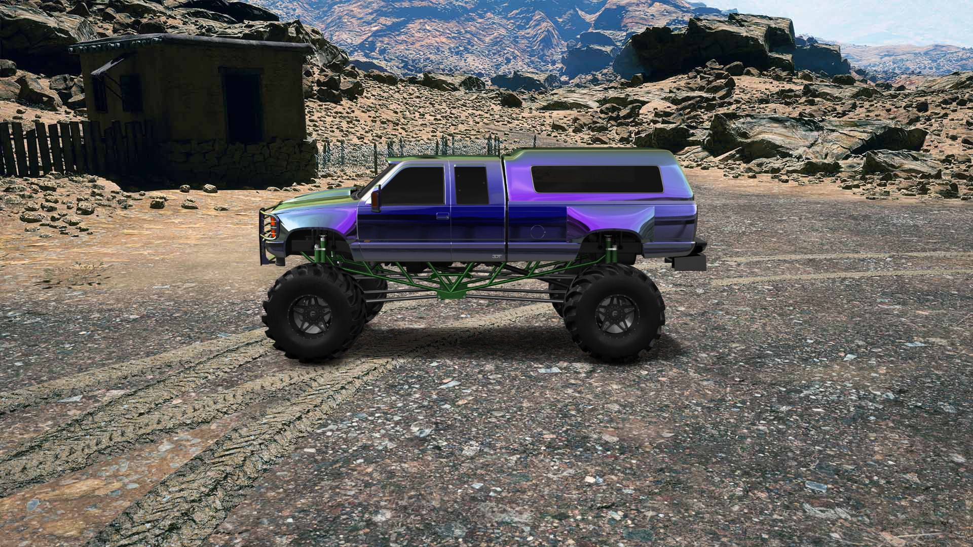 Chevrolet K3500 Extended Cab Pickup Truck 1988