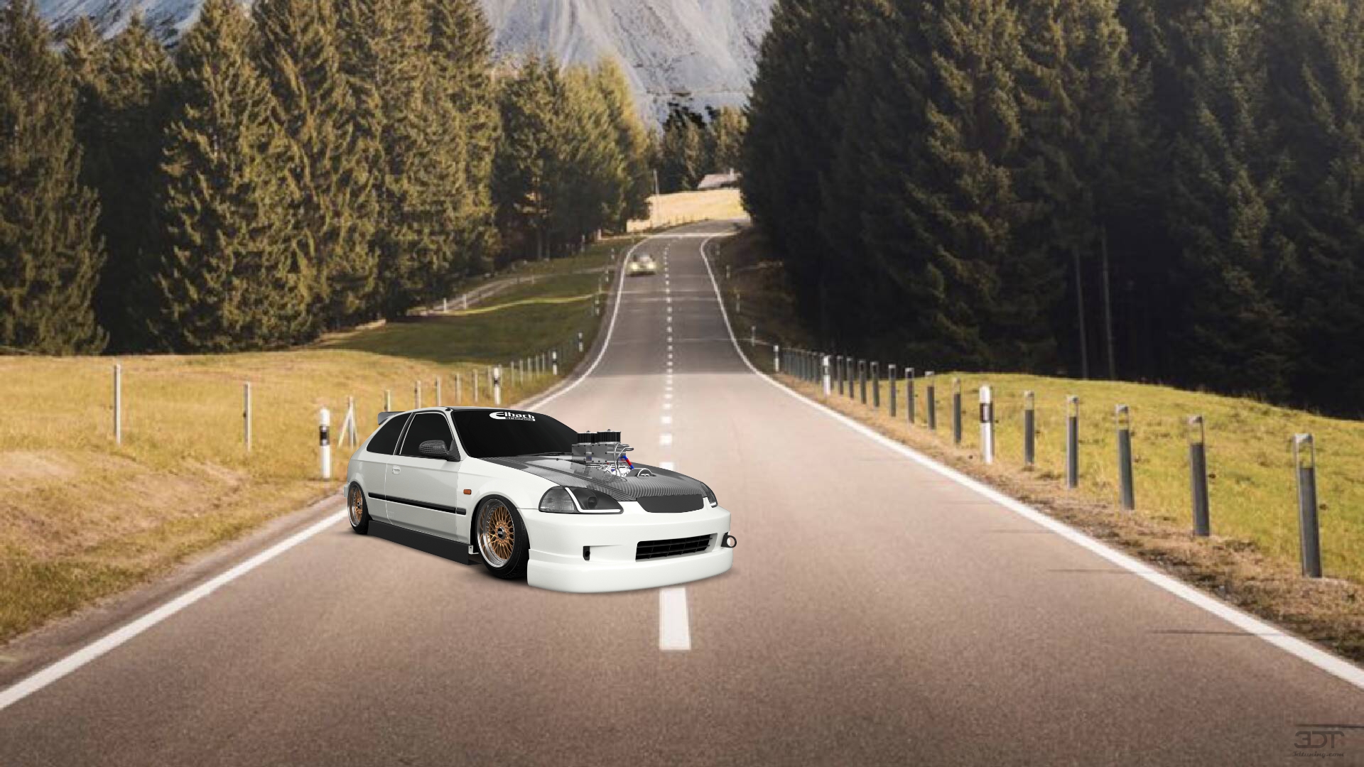 Honda Civic 3 Door Hatchback 1997 Images