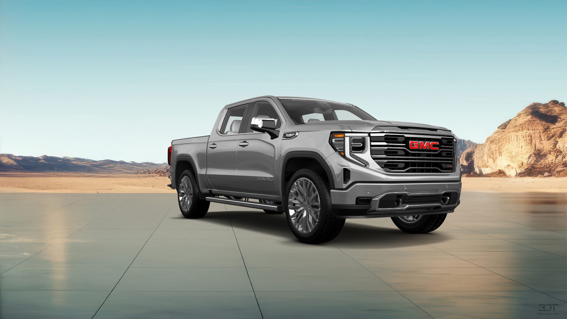 GMC Sierra 1500 Crew Cab 5.8 ft box 4 Door pickup truck 2023 tuning