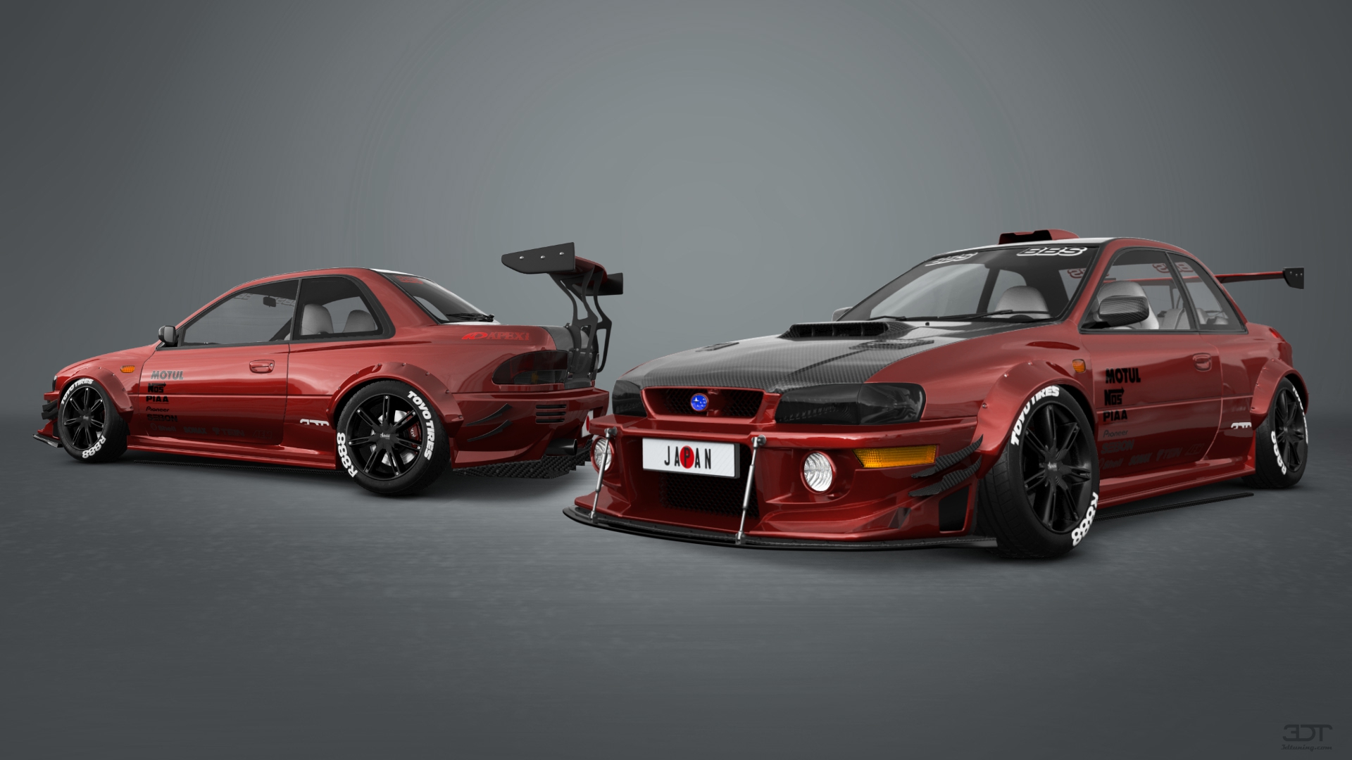 Subaru Impreza WRX STI 22B 2 Door Coupe 2000