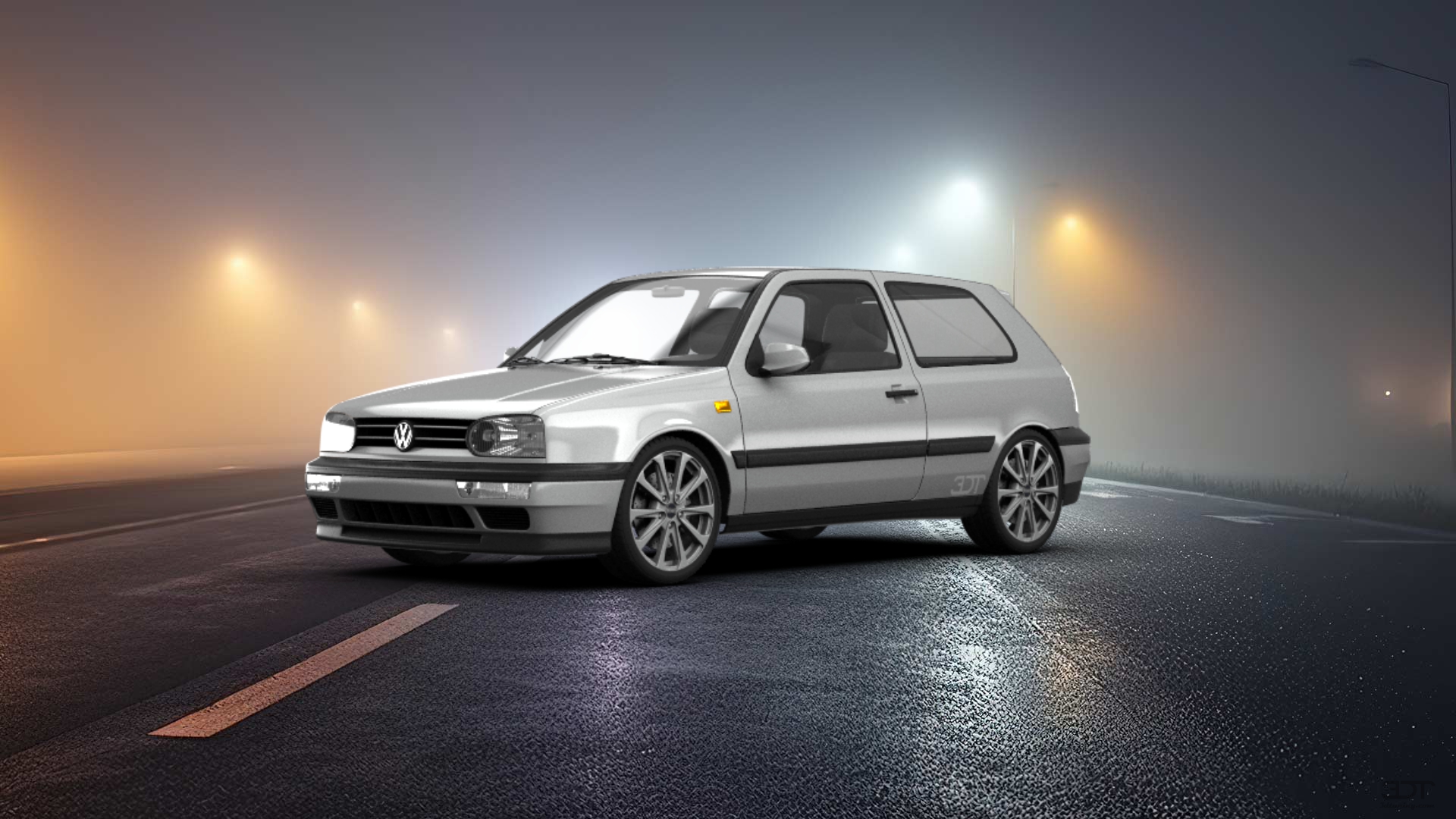 Volkswagen Golf 3 3 Door Hatchback 1991 Images