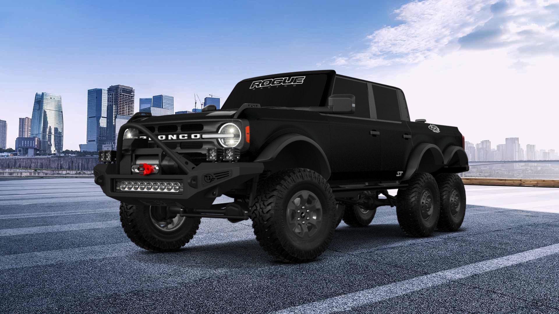 Ford Bronco 6X6 4 Door pickup truck 2021 tuning
