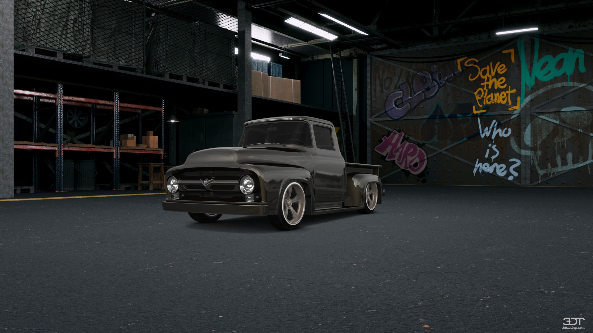Ford F-100 2 Door truck 1956