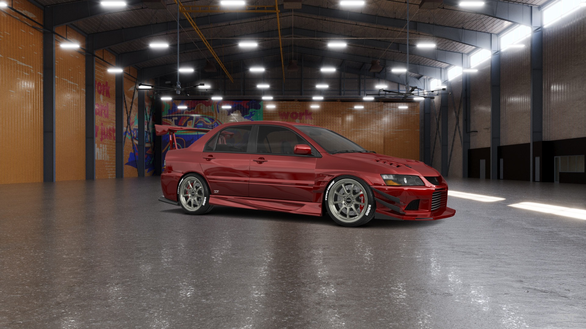 Tuning Mitsubishi Lancer Evo IX 4 Door Saloon 2005
