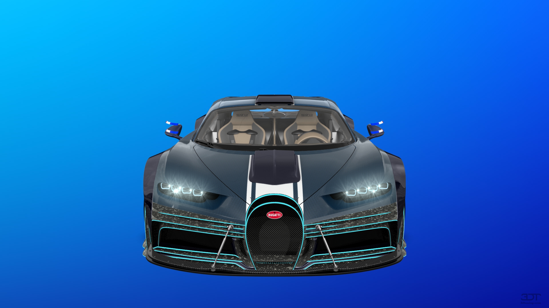 Bugatti Chiron 2 Door Coupe 2016