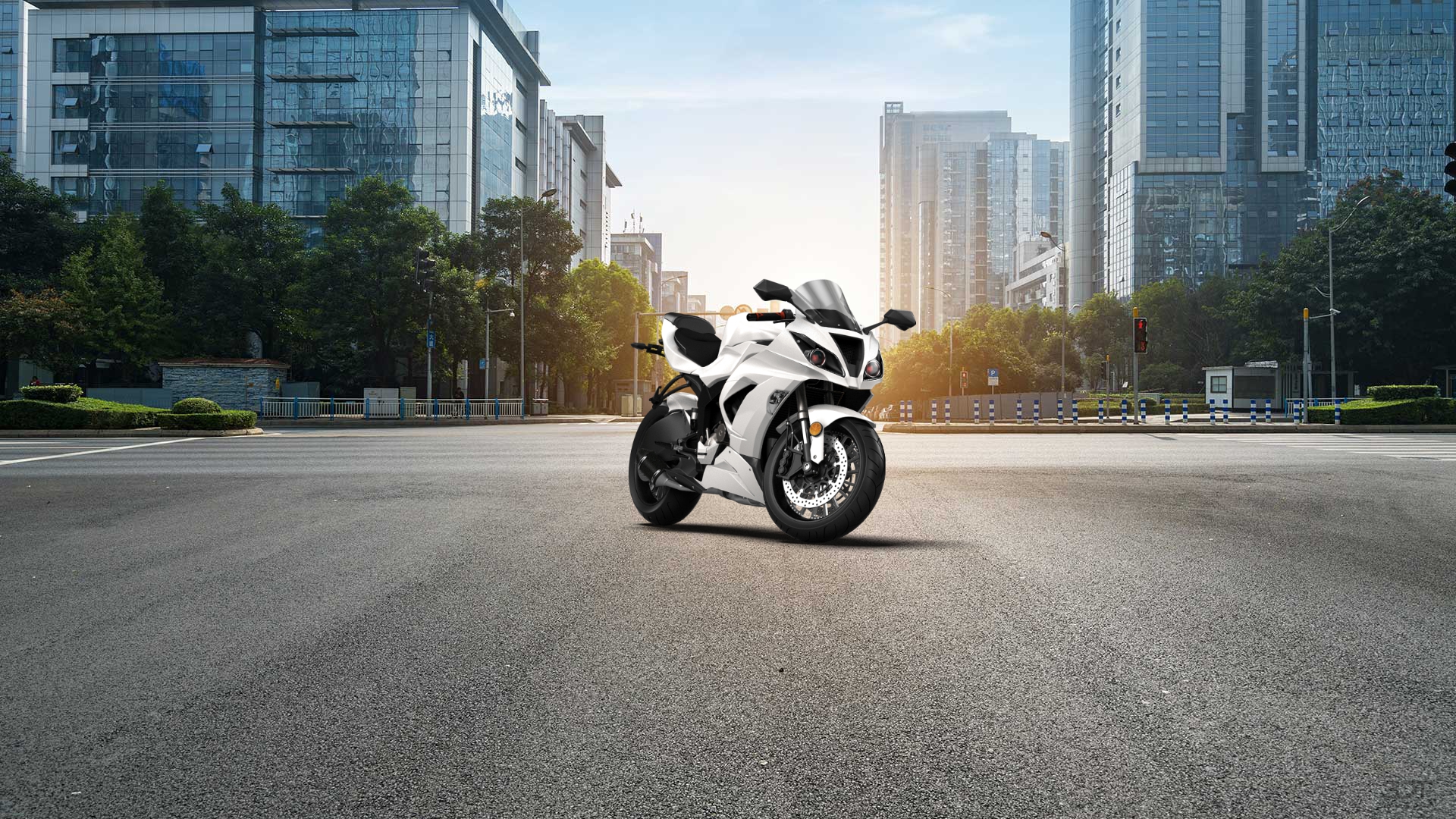 Kawasaki Ninja ZX 6R Sport Bike 2015 tuning