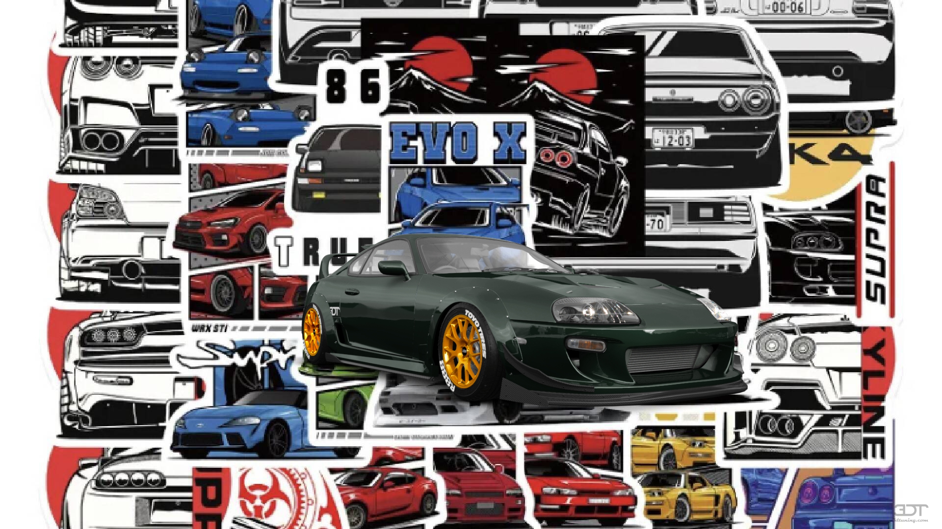 Toyota Supra 2 Door Coupe 2000 tuning