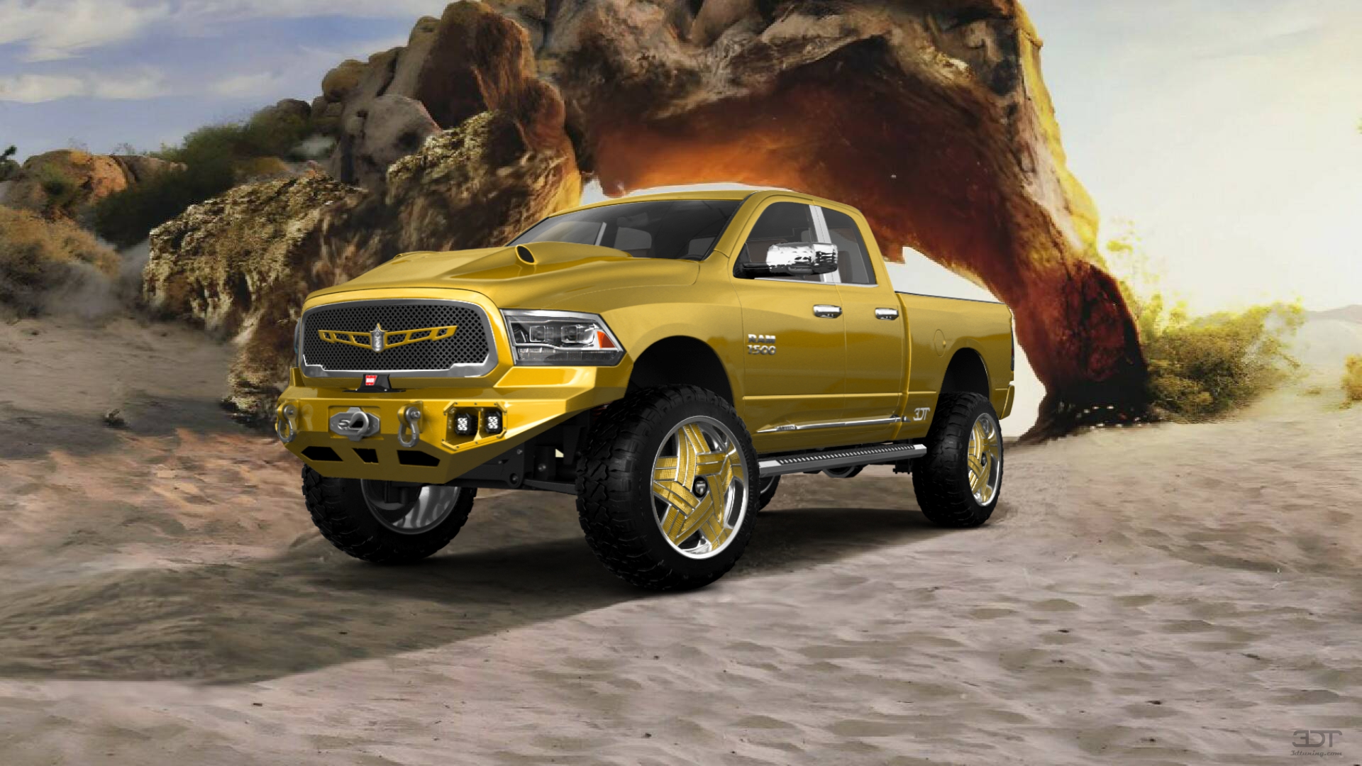 Dodge Ram 1500 Quad-Cab 4 door 2014 tuning