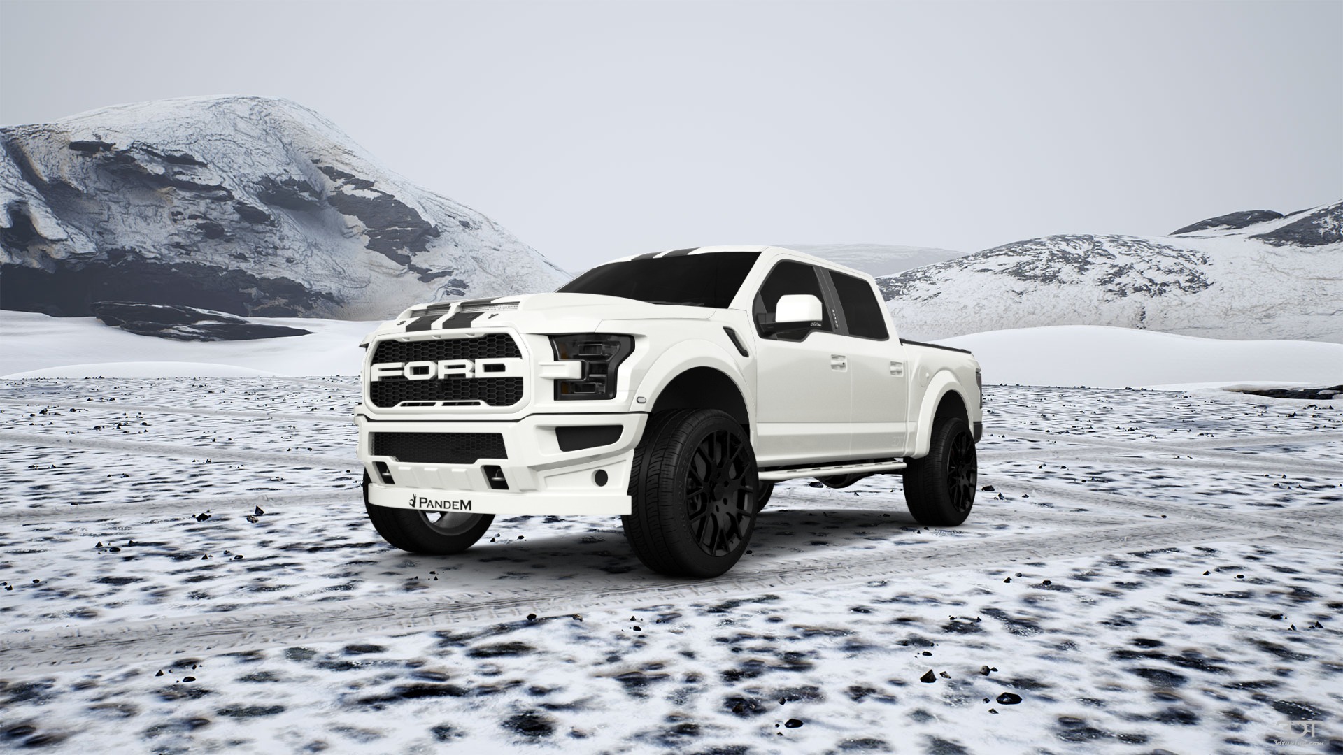 Ford F-150 Raptor 4 Door pickup truck 2017