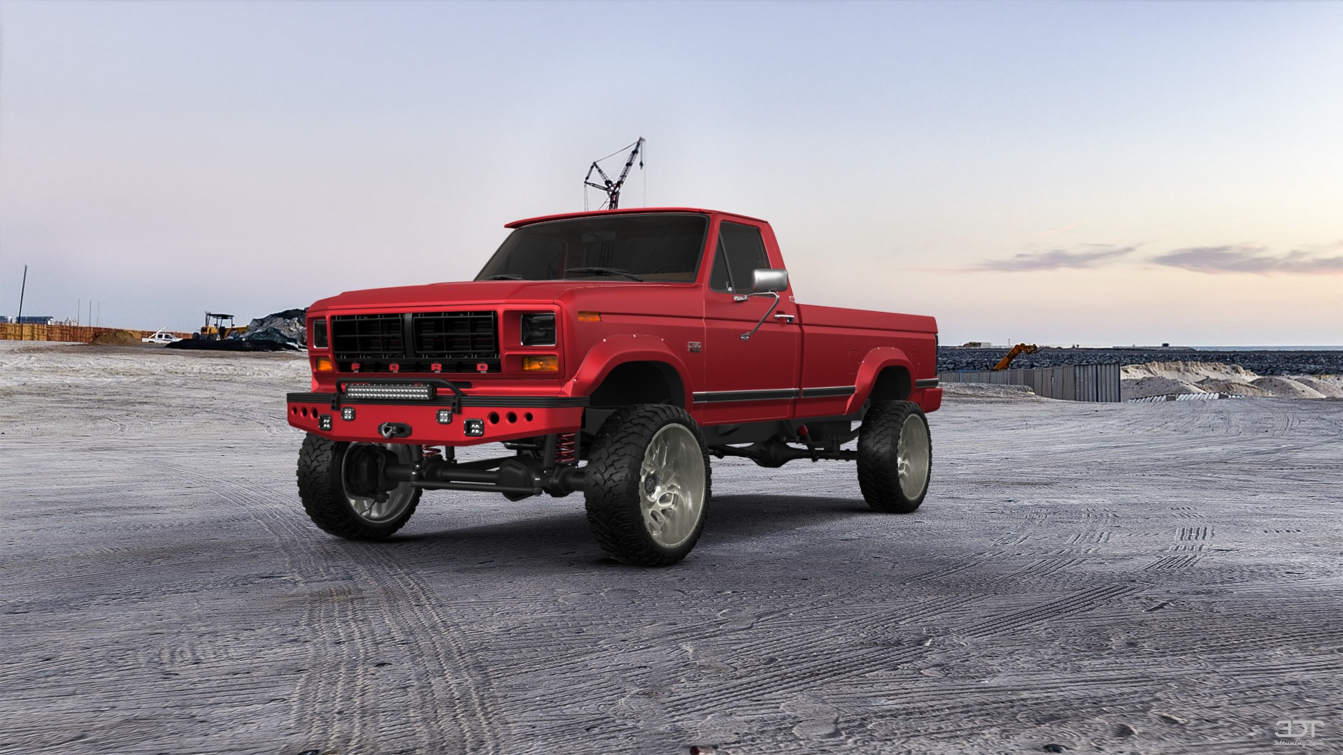 Ford F-150 2 Door pickup truck 1986 tuning