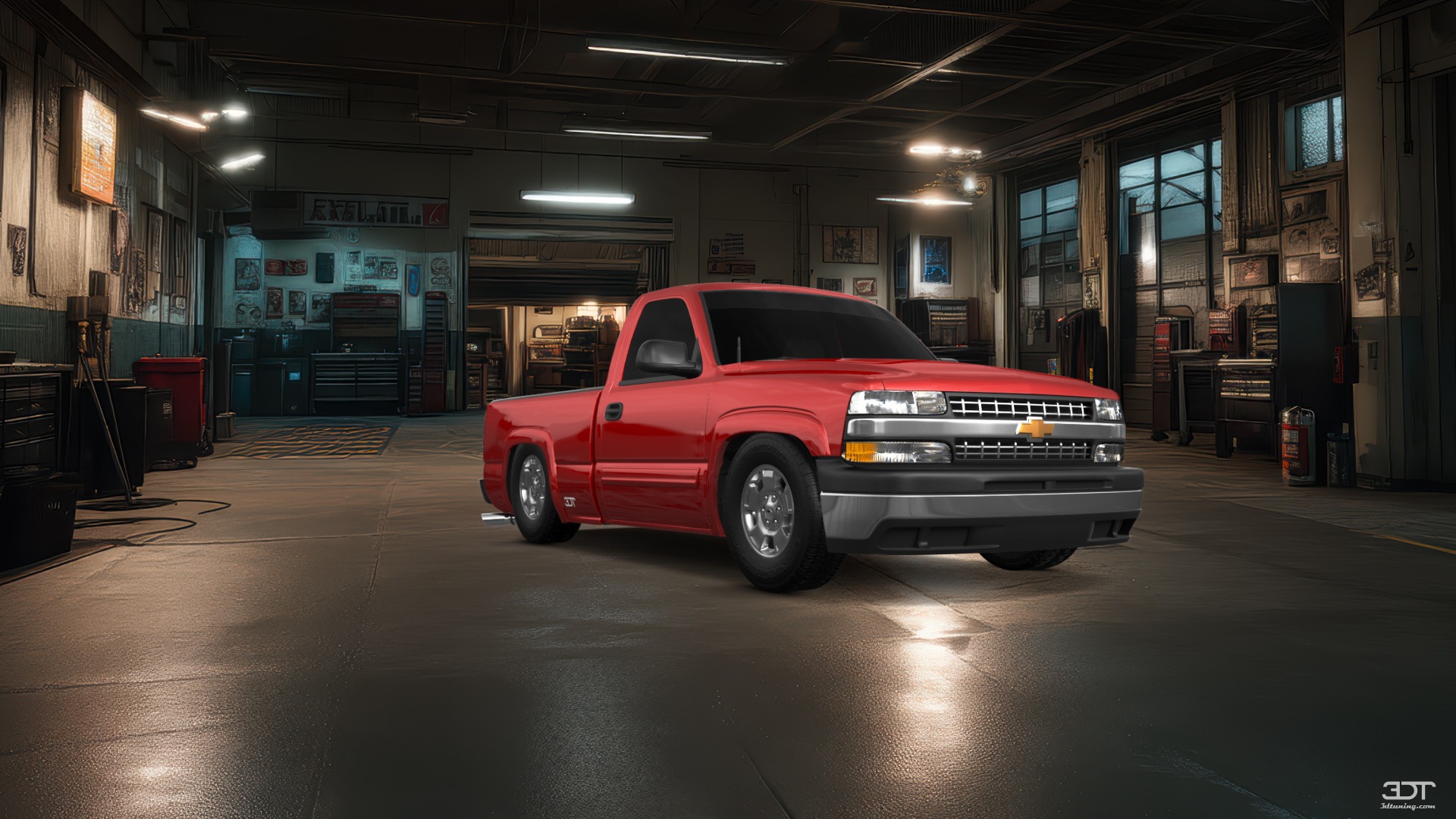 Chevrolet Silverado 1500 6.5 ft box 2 Door pickup truck 1999 tuning