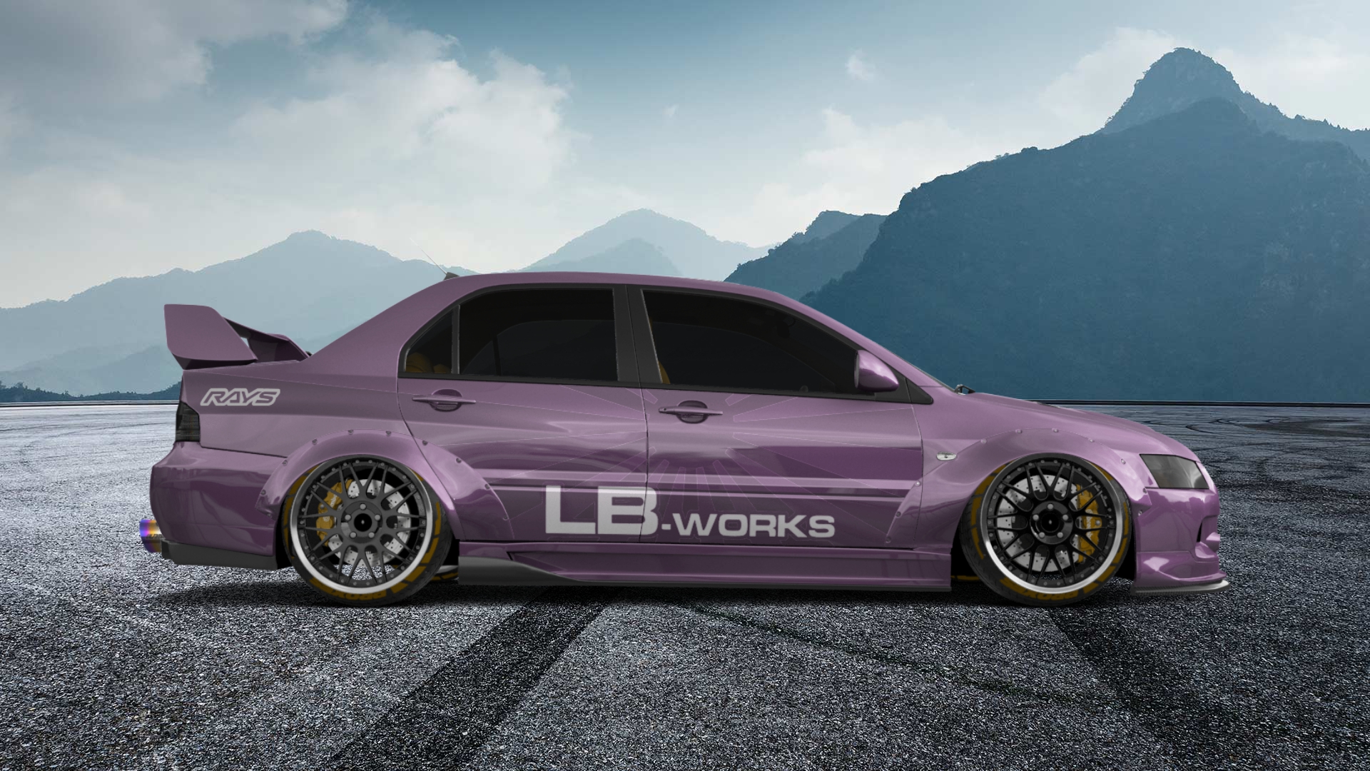 Mitsubishi Lancer Evo IX 4 Door Saloon 2005 Images