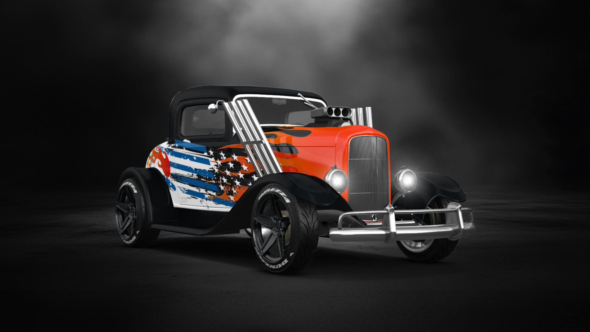 Ford Model B Deluxe 2 Door Coupe 1932 tuning