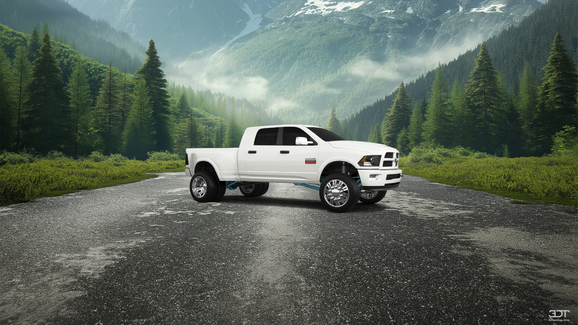Dodge Ram 3500 4 Door Truck 2014