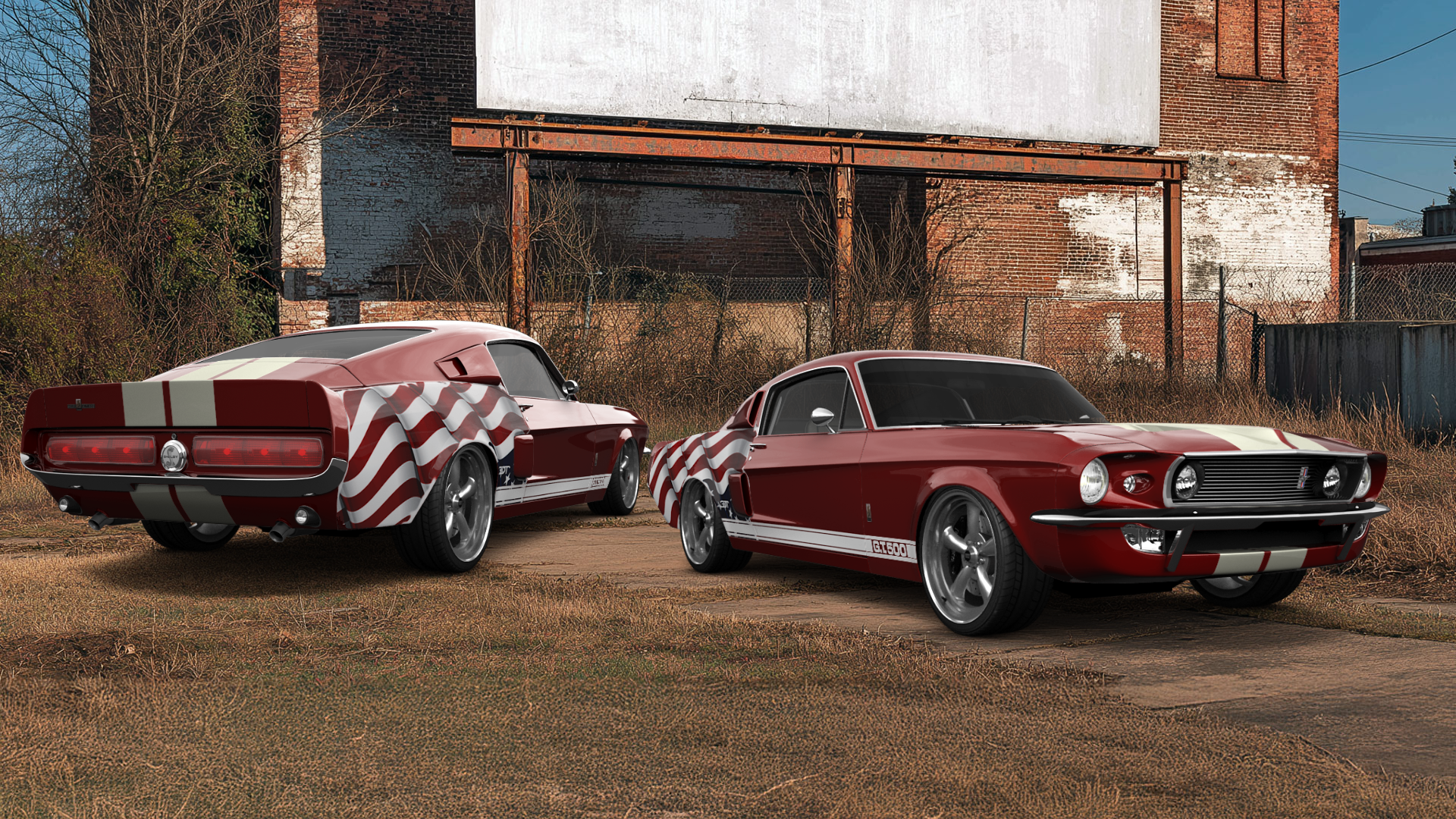 Mustang GT500 2 Door Coupe 1968 Images