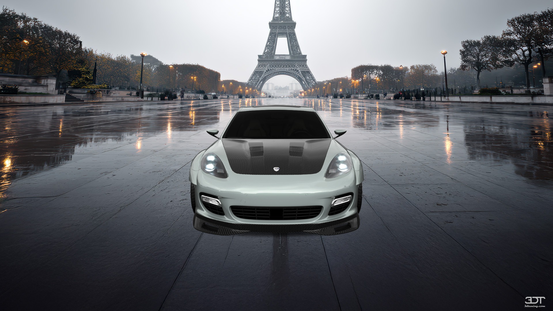 Porsche Panamera 4 door fastback saloon 2011 tuning