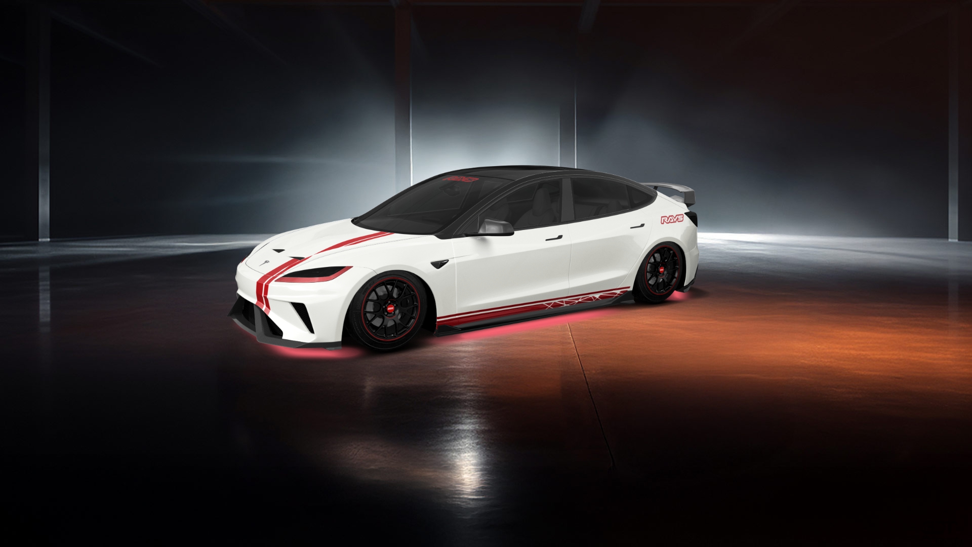 Tesla Model 3 4 Door Saloon 2023 tuning