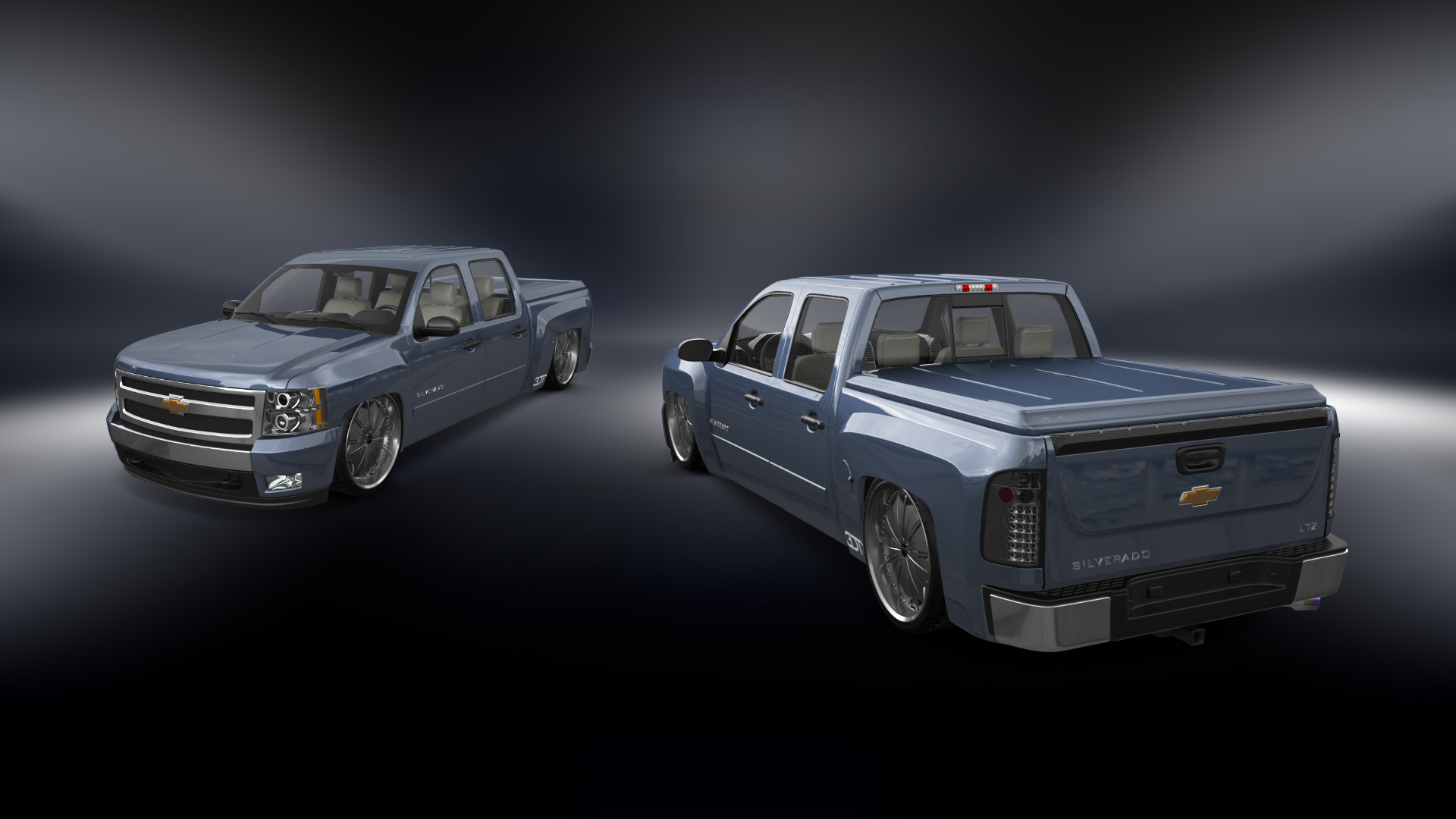 Chevrolet Silverado 1500 Crew Cab 4 Door pickup truck 2007 tuning