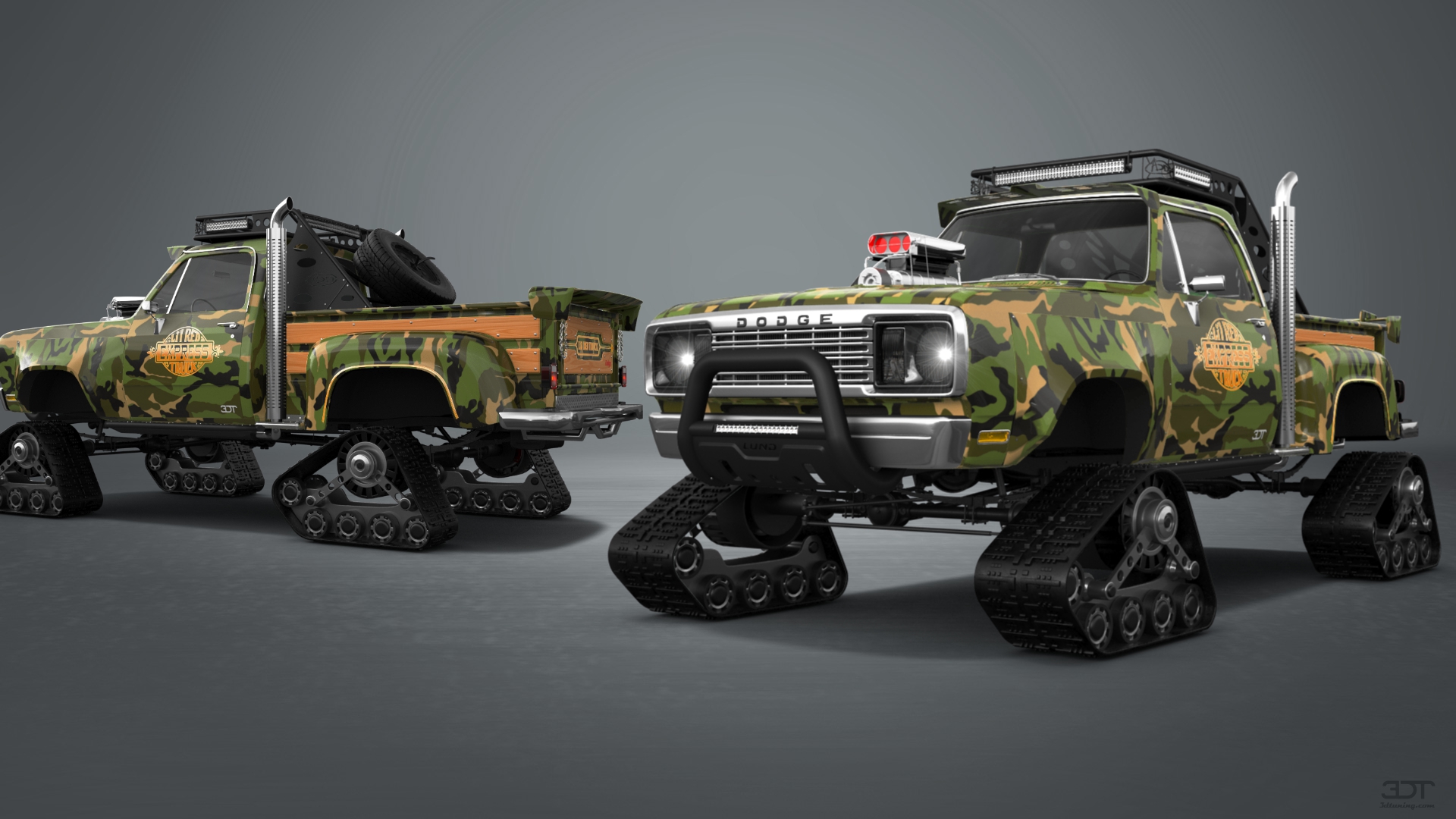 Dodge Lil Red Express 2 Door pickup truck 1978 tuning