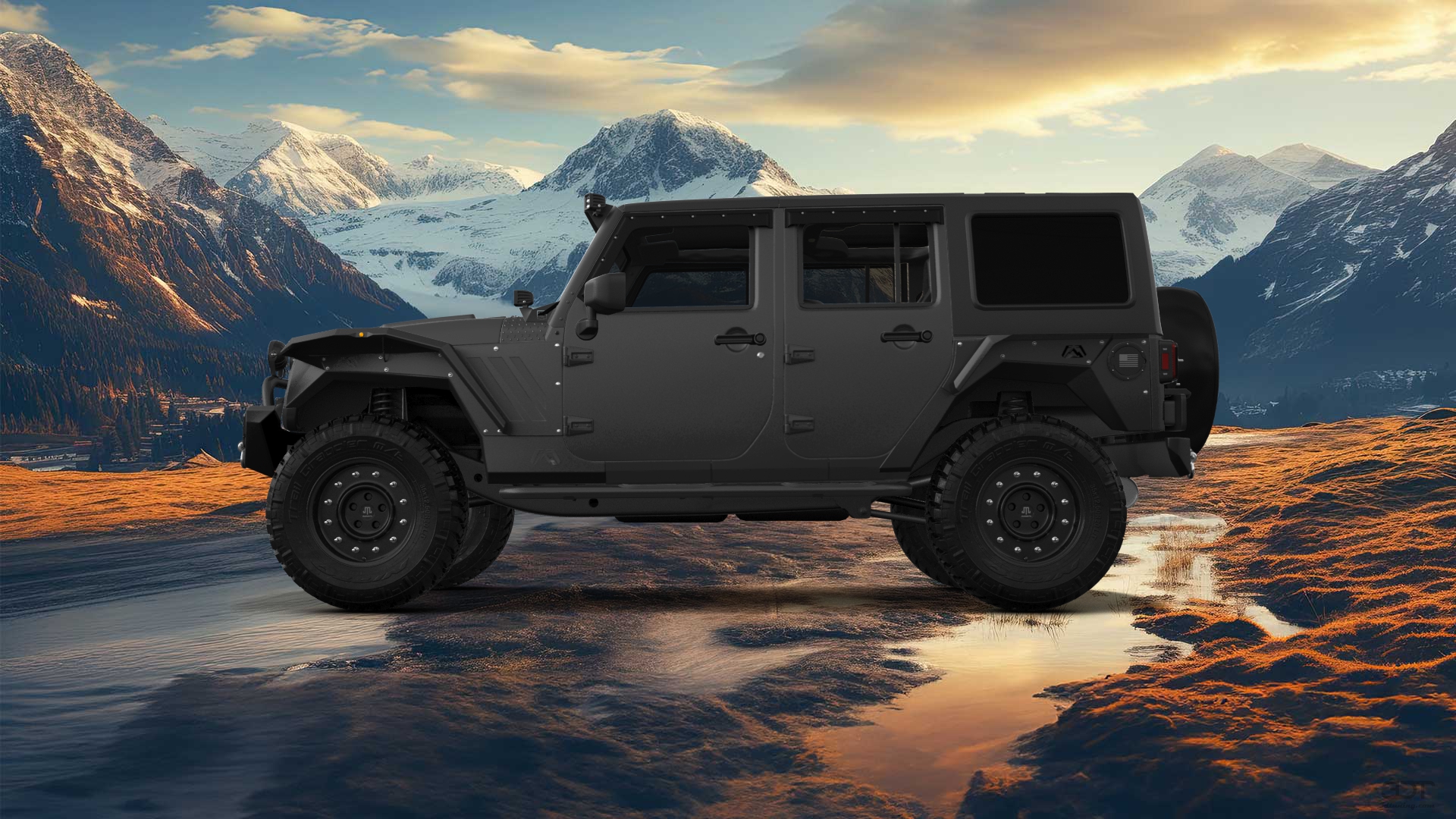 Jeep Wrangler Unlimited JK Rubicon Recon 4 Door SUV 2017