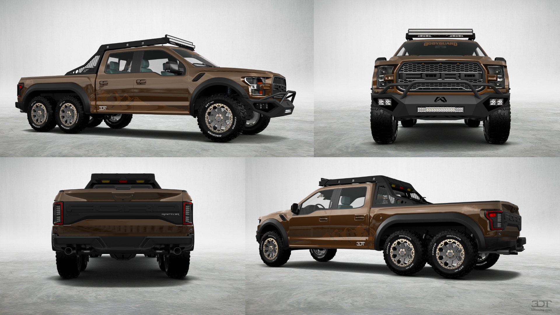 Ford Hennessey VelociRaptor 6x6 Truck 2017 tuning