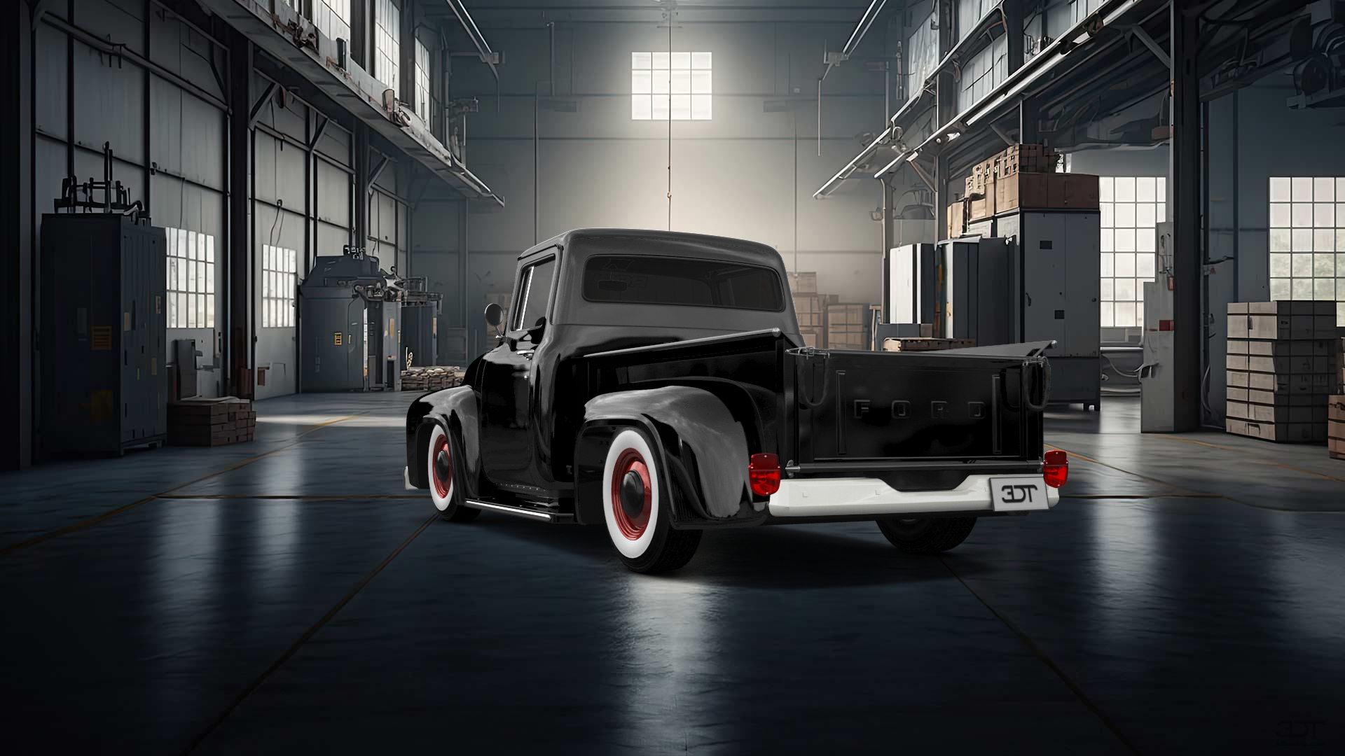 Ford F-100 2 Door truck 1956 Images