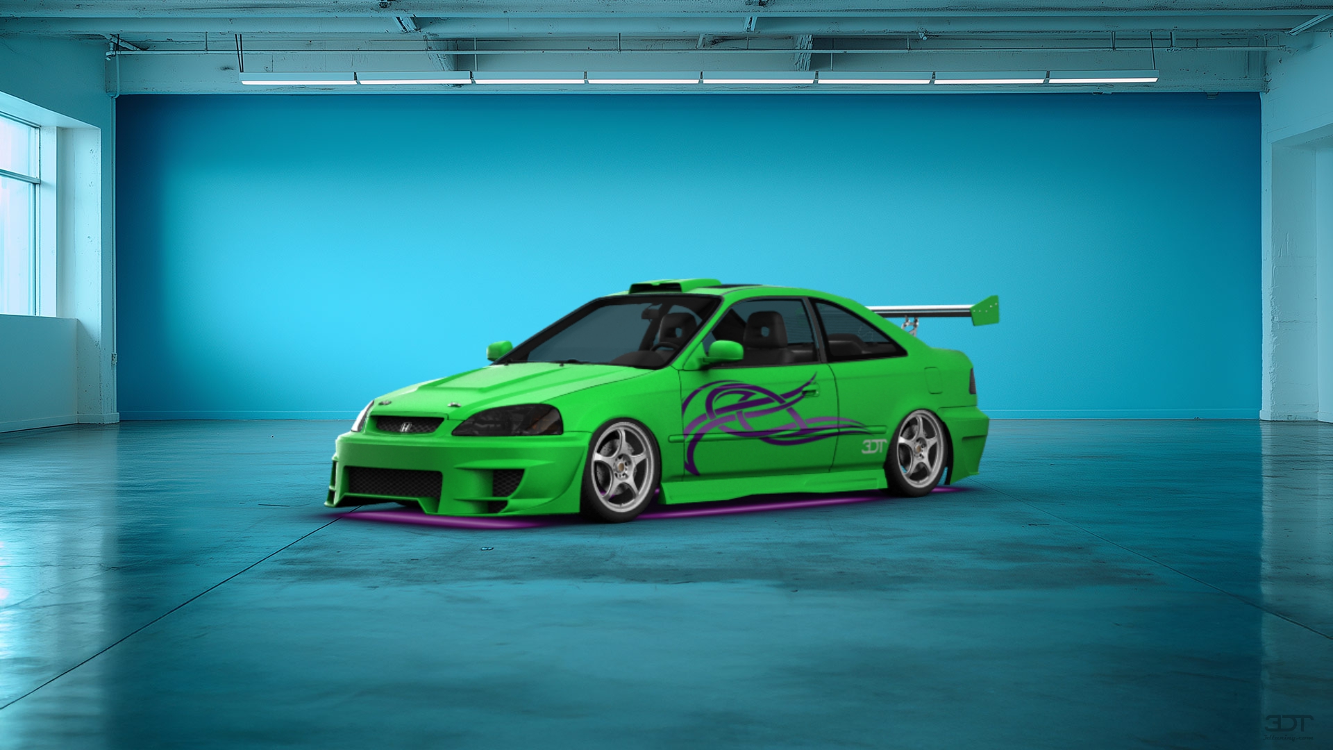 Honda Civic Si Coupe 1999 tuning