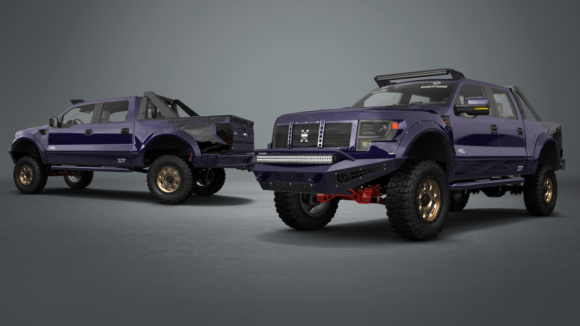 Ford F-150 SVT Raptor 4 Door pickup truck 2013