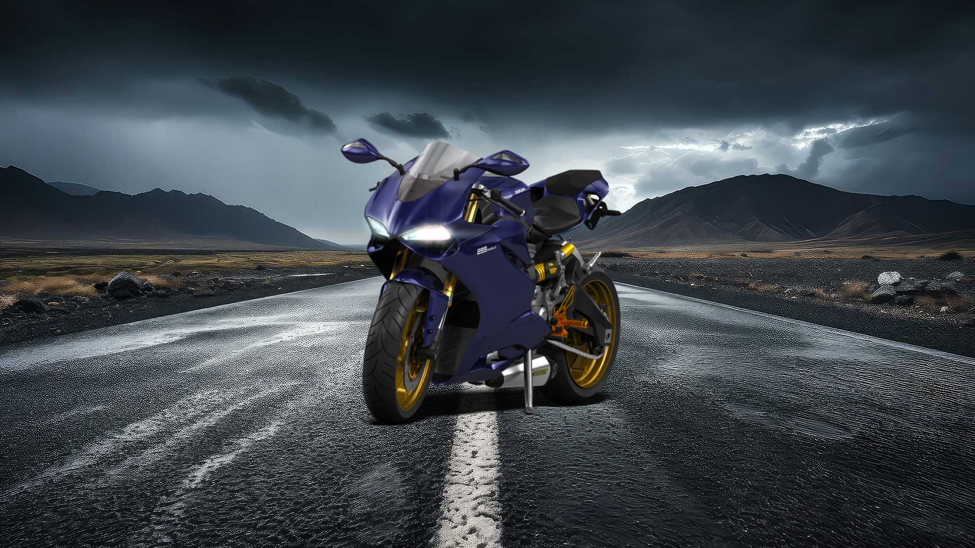Ducati 899 Panigale Sport Bike 2015