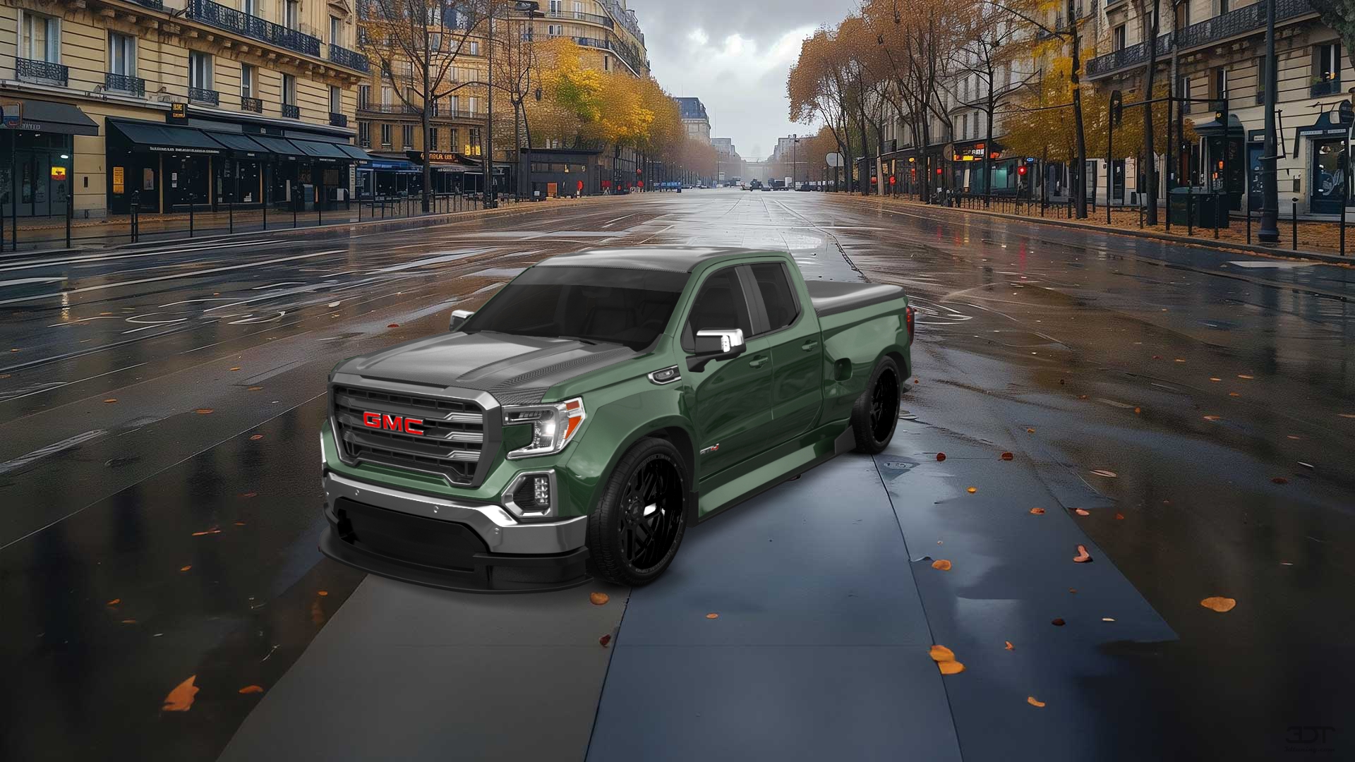 GMC Sierra 1500 4 Door pickup truck 2019 tuning