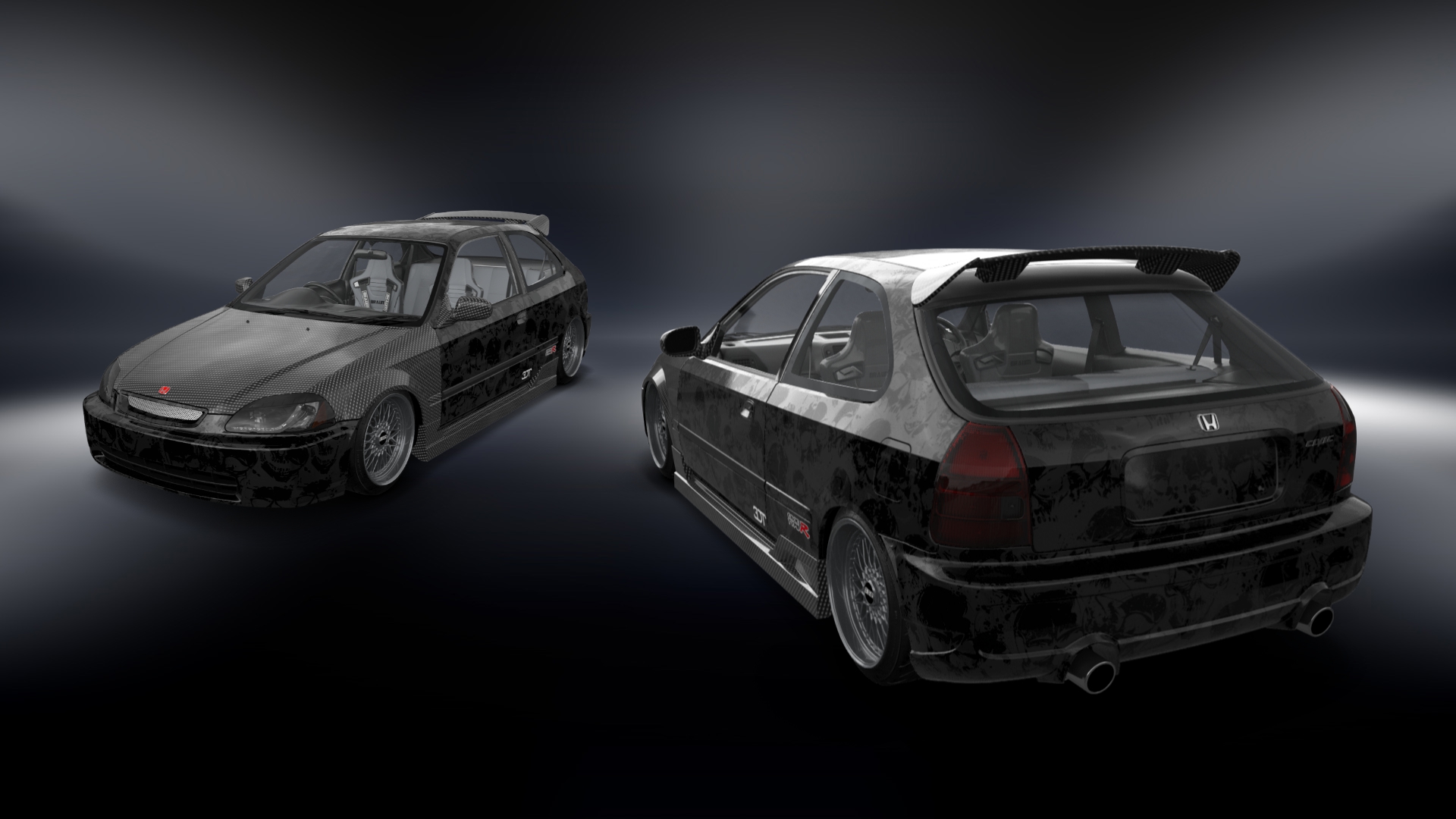 Honda Civic 3 Door Hatchback 1997 Images