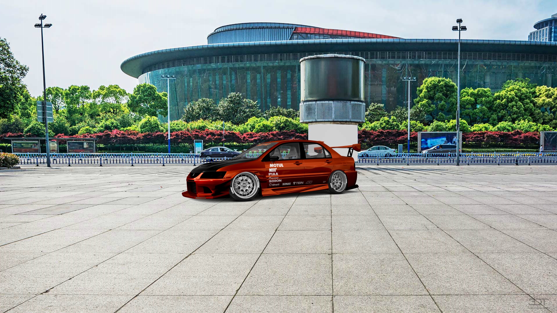 Mitsubishi Lancer Evo IX 4 Door Saloon 2005 tuning
