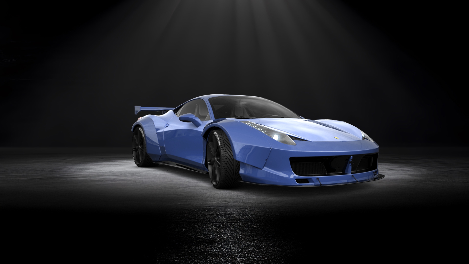 Ferrari 458 Italia 2 door spider 2010 tuning