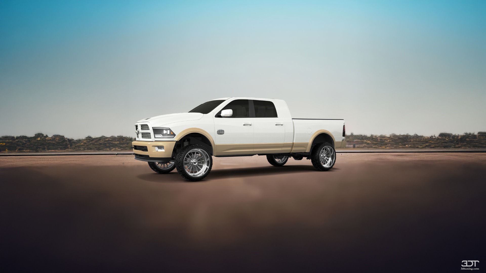 Dodge Ram 2500 Mega Cab 6.4 ft box 4 Door pickup truck 2010 tuning