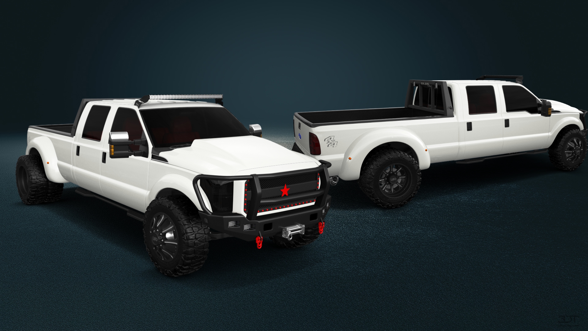 Ford F-350 DRW 4 Door pickup truck 2013 tuning