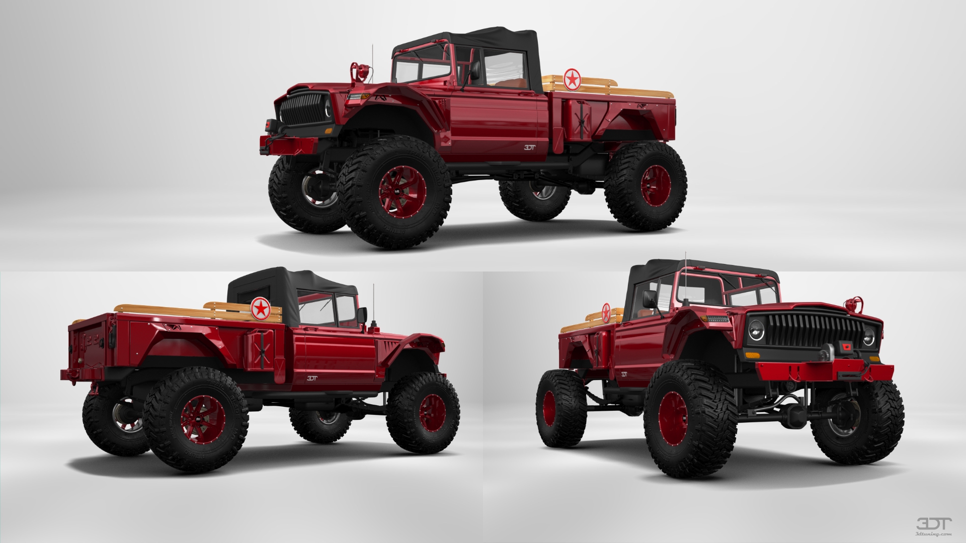 Jeep Kaiser M715 2 Door pickup truck 1968