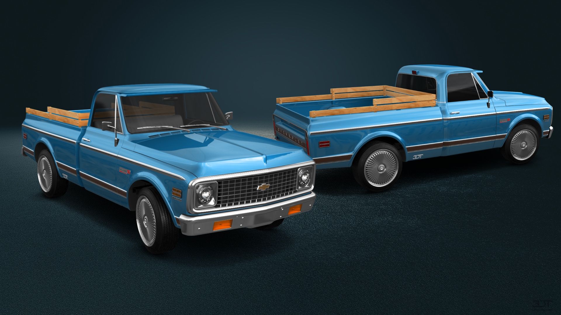 Chevrolet C-10 Cheyenne 2 Door pickup truck 1972