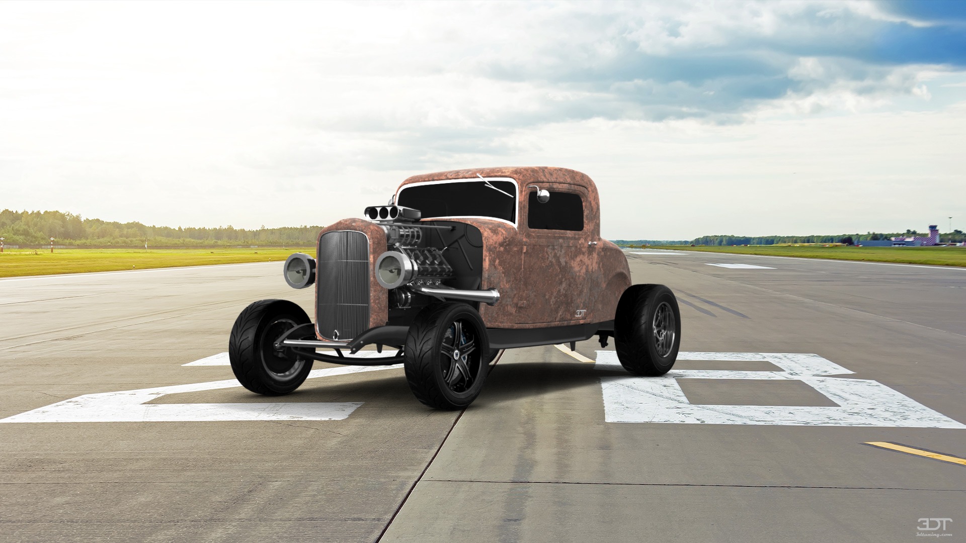 Ford Model B Deluxe 2 Door Coupe 1932