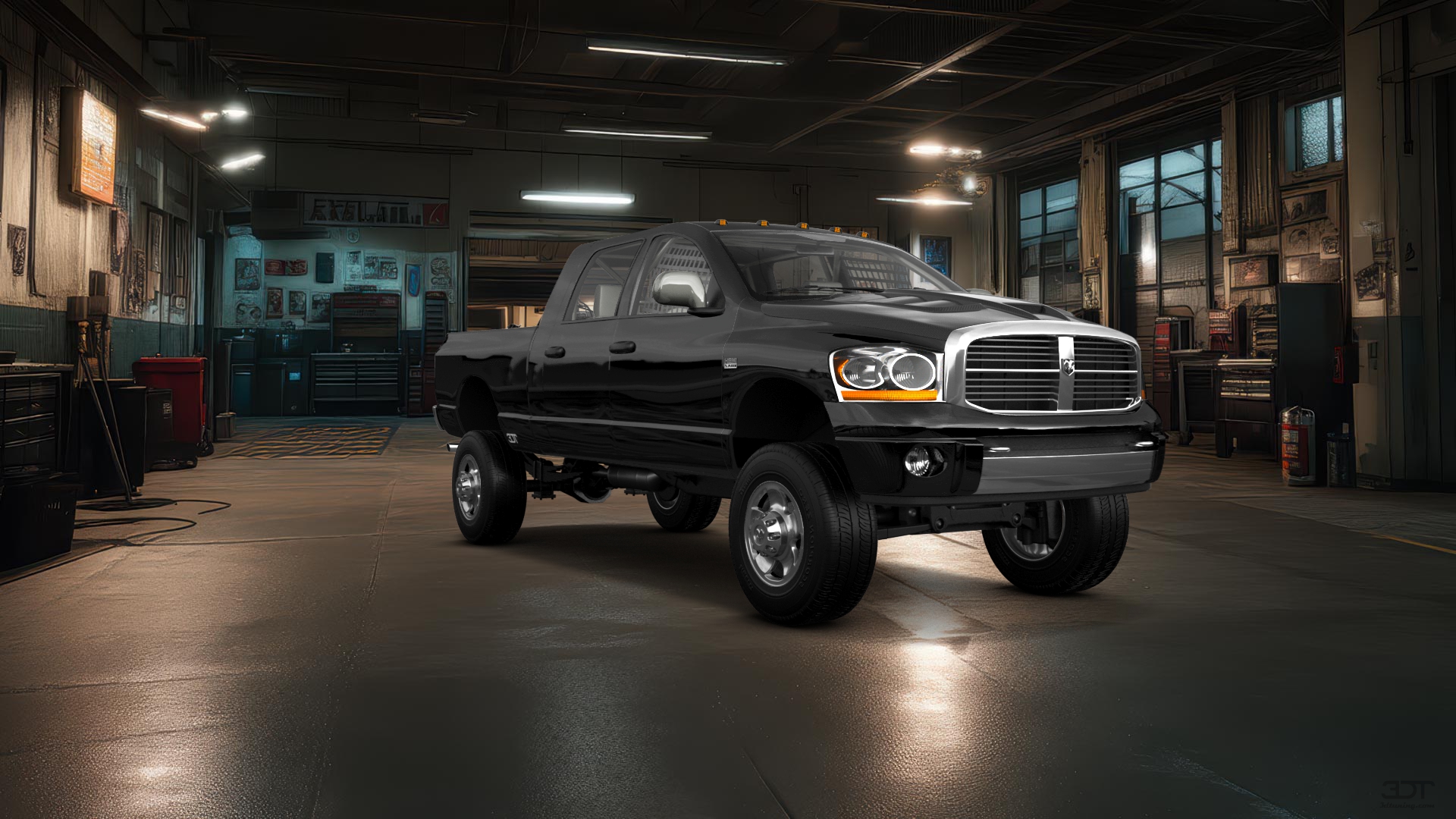 Dodge Ram 2500 4 Door pickup truck 2007 tuning