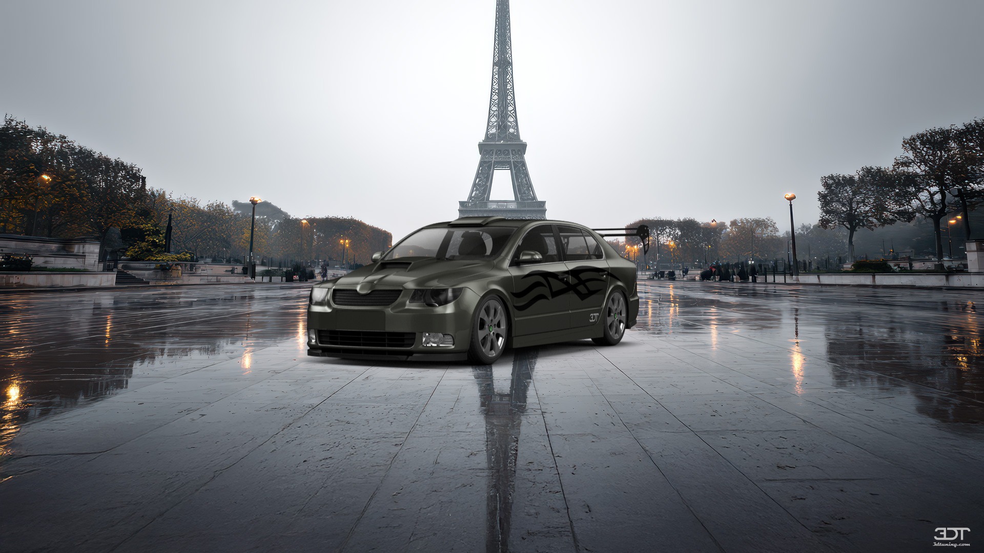 Skoda Superb Sedan 2009 tuning
