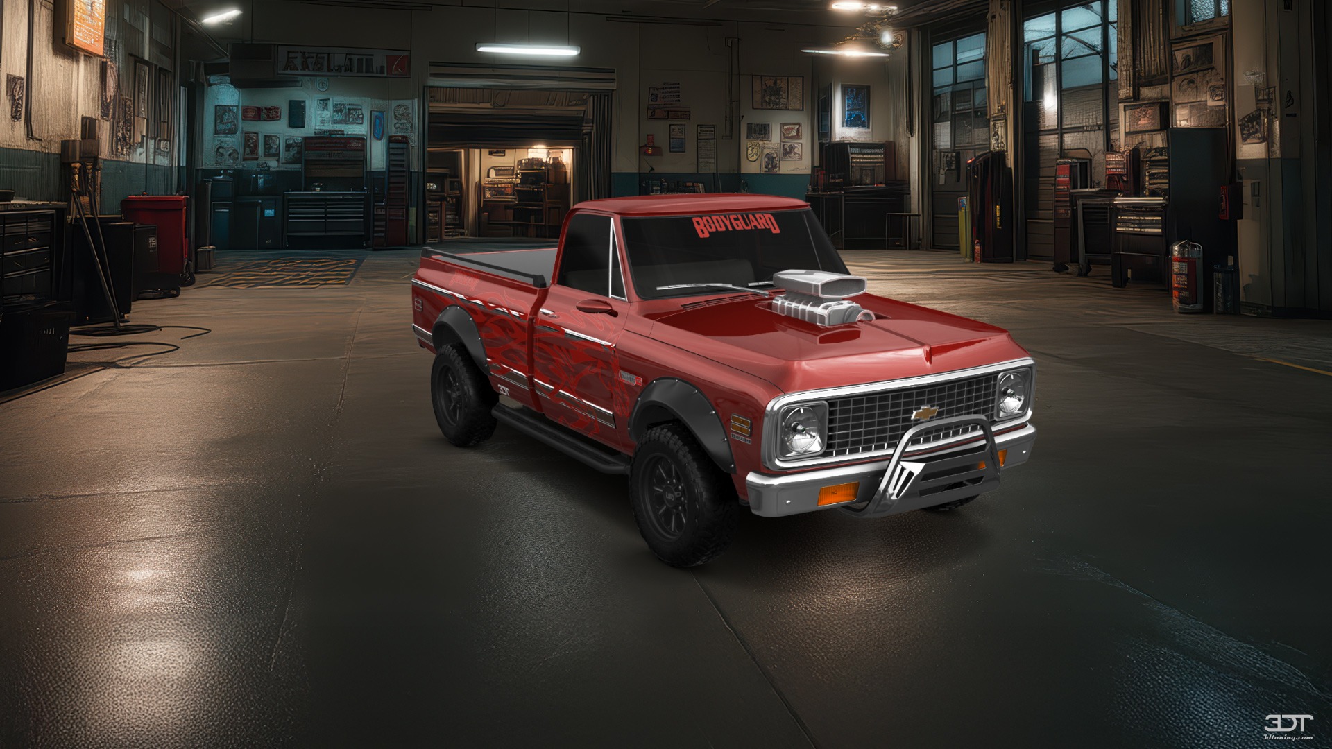 Chevrolet C-10 Cheyenne 2 Door pickup truck 1972 tuning