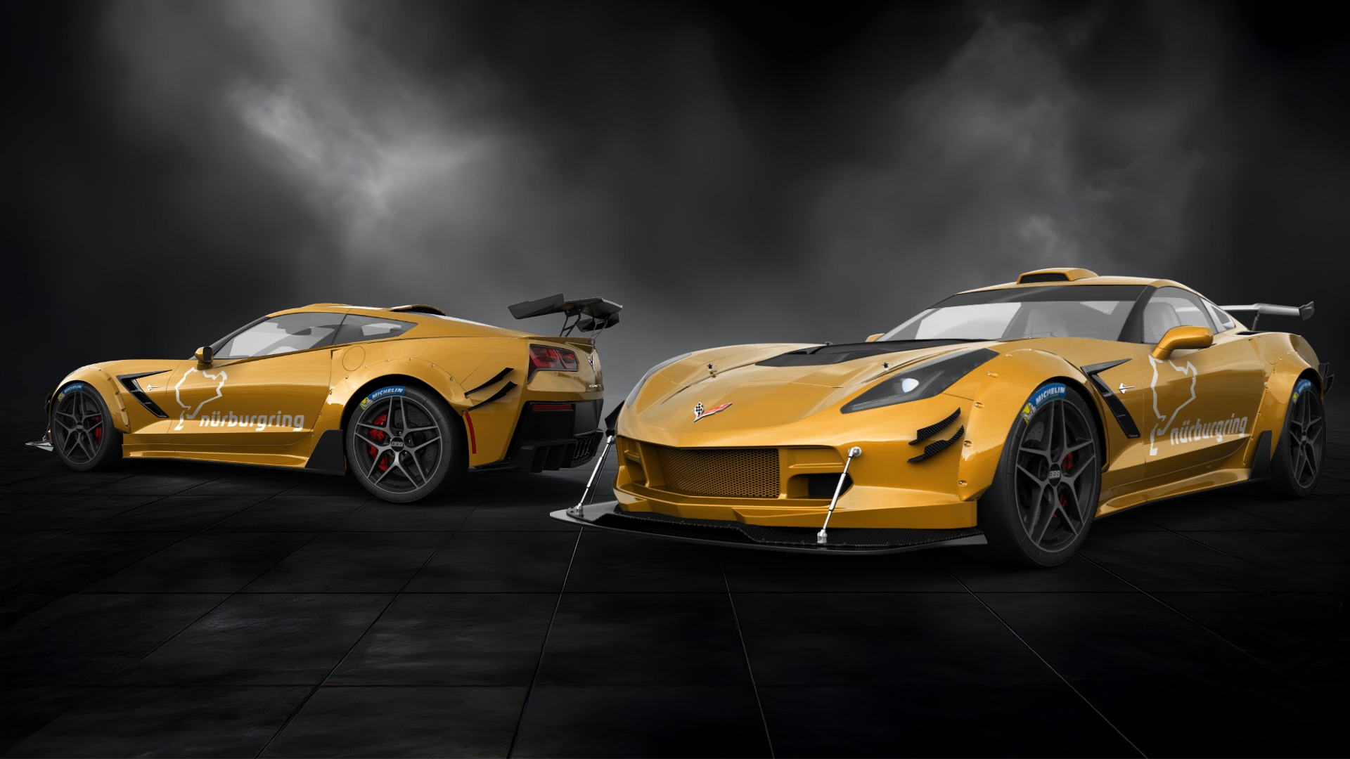 Chevrolet Corvette C7 2 Door Coupe 2015 tuning