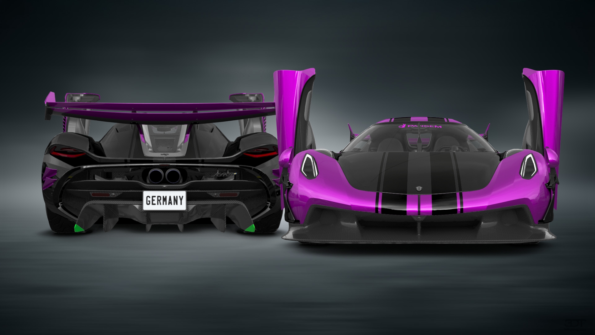 Koenigsegg Jesko 2 door targa top 2020 tuning