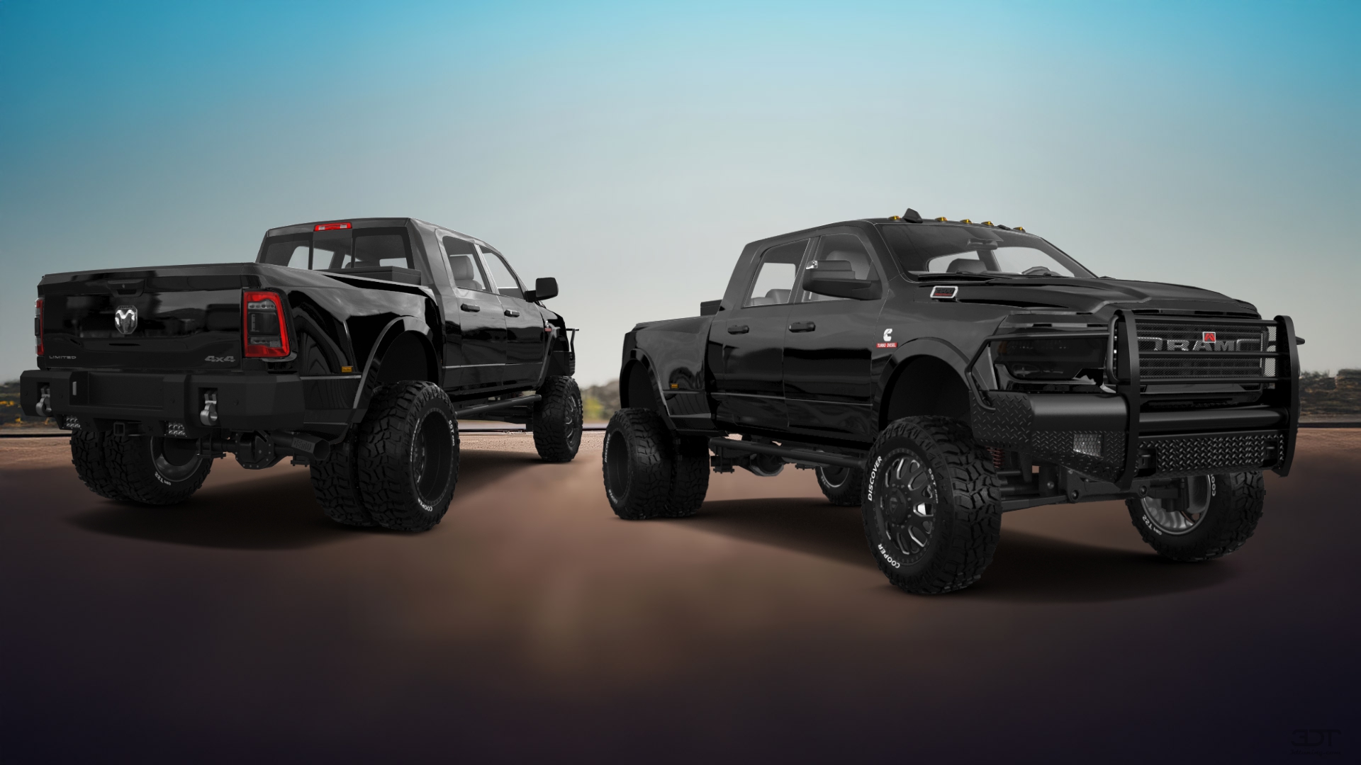 Dodge Ram 3500 4 Door pickup truck 2020 tuning
