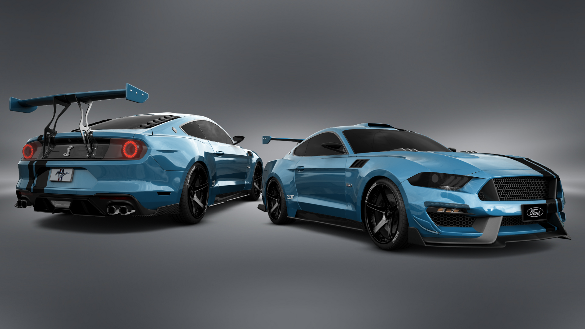 Ford Mustang Ecoboost 2 Door Coupe 2018 tuning