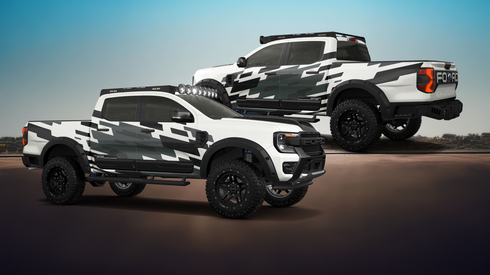 Ford Ranger 4 Door pickup truck 2022 Images