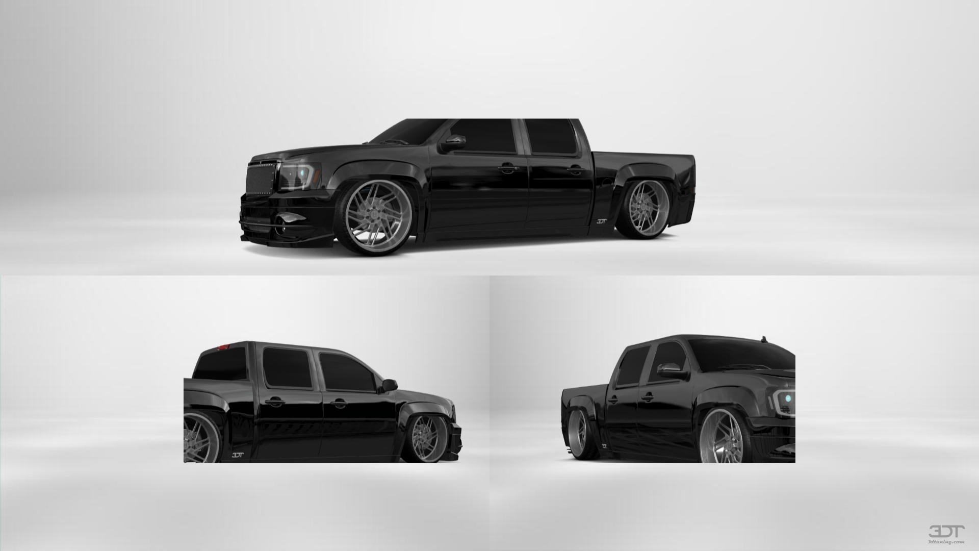 GMC Sierra 1500 Crew Cab 5.8 ft box 4 Door pickup truck 2007 tuning